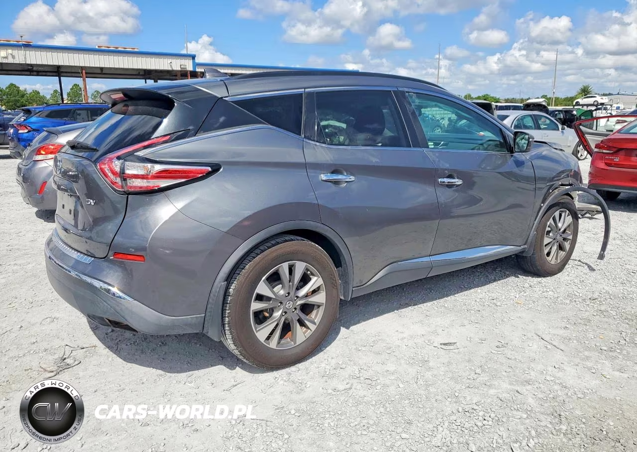 2017 Nissan Murano Sv VIN:5N1AZ2MG6HN123860 - 3