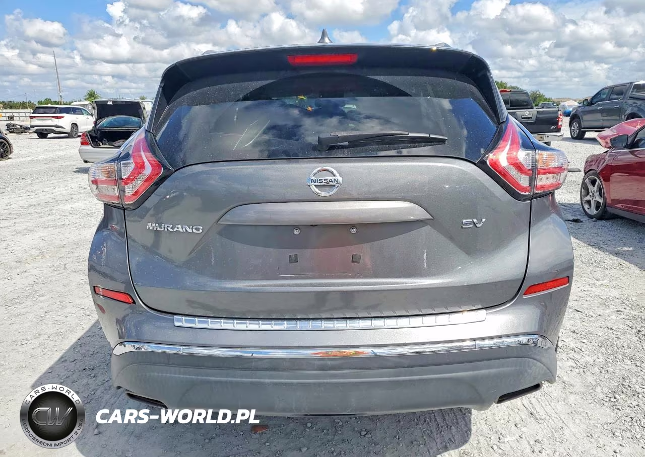 2017 Nissan Murano Sv VIN:5N1AZ2MG6HN123860 - 6