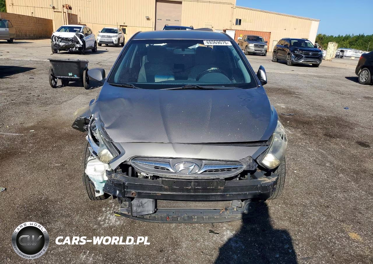 2014 Hyundai Accent Gls VIN:KMHCT4AE2EU754728 - 5