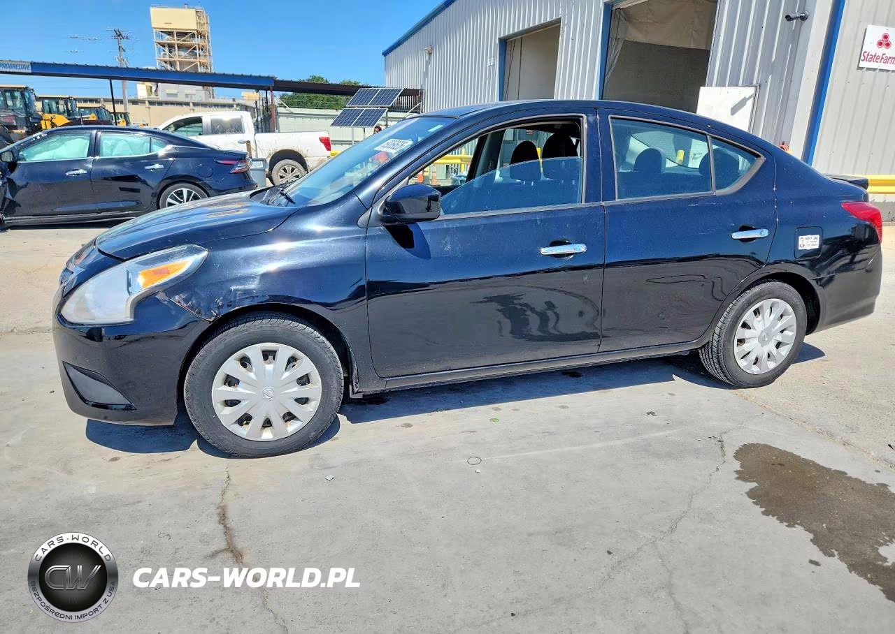2017 Nissan Versa 1.6 Sv VIN:3N1CN7AP3HL814454 - 1