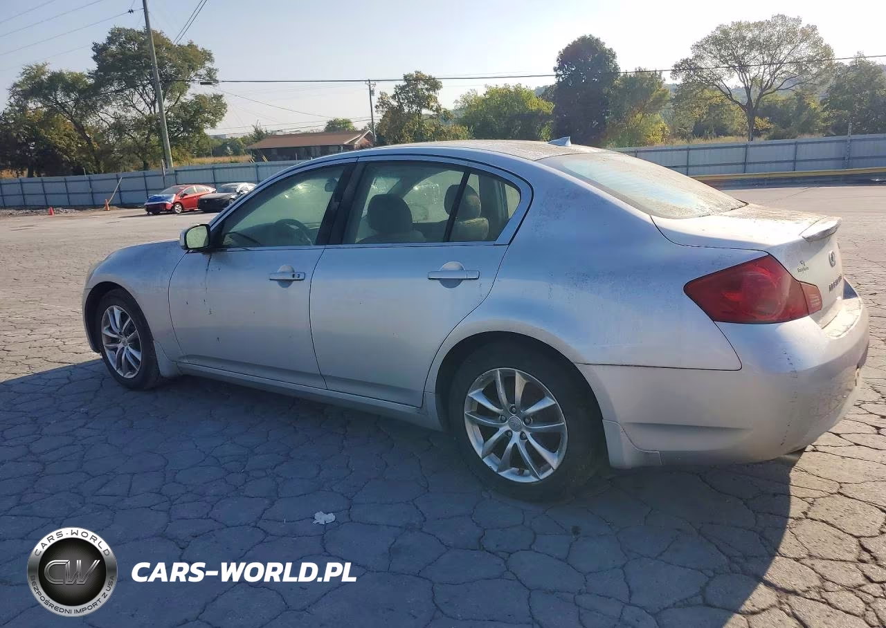 2008 Infiniti G35 Base VIN:JNKBV61E28M210254 - 2