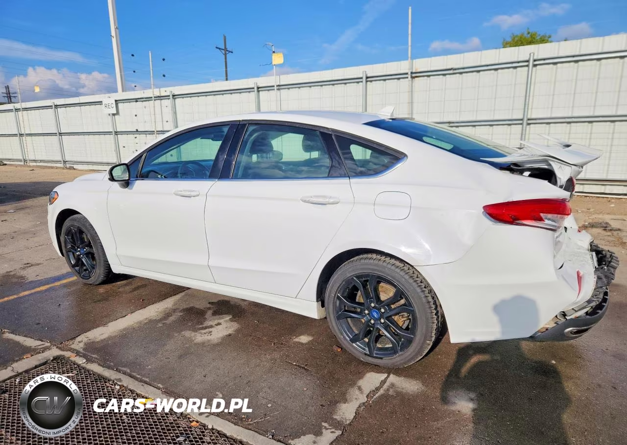 2019 Ford Fusion Se VIN:3FA6P0T97KR145139 - 2
