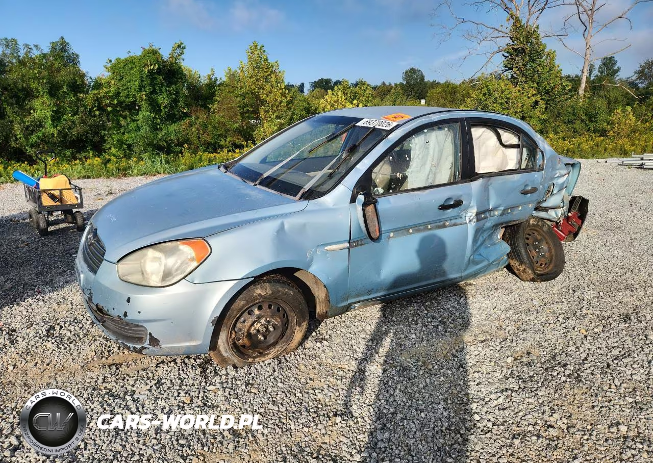 2009 Hyundai Accent Gls VIN:KMHCN46C59U302859 - 1