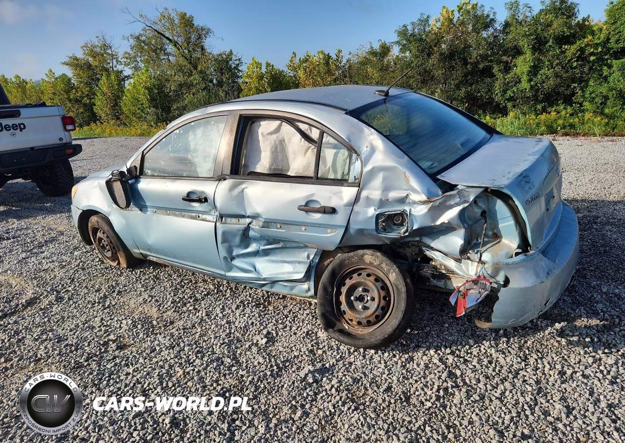 2009 Hyundai Accent Gls VIN:KMHCN46C59U302859 - 2