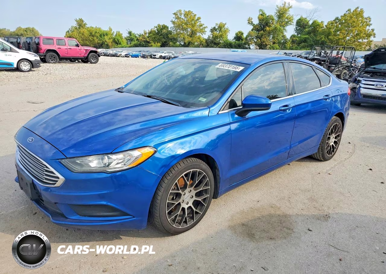 2017 Ford Fusion Se VIN:3FA6P0HD1HR342586 - 1