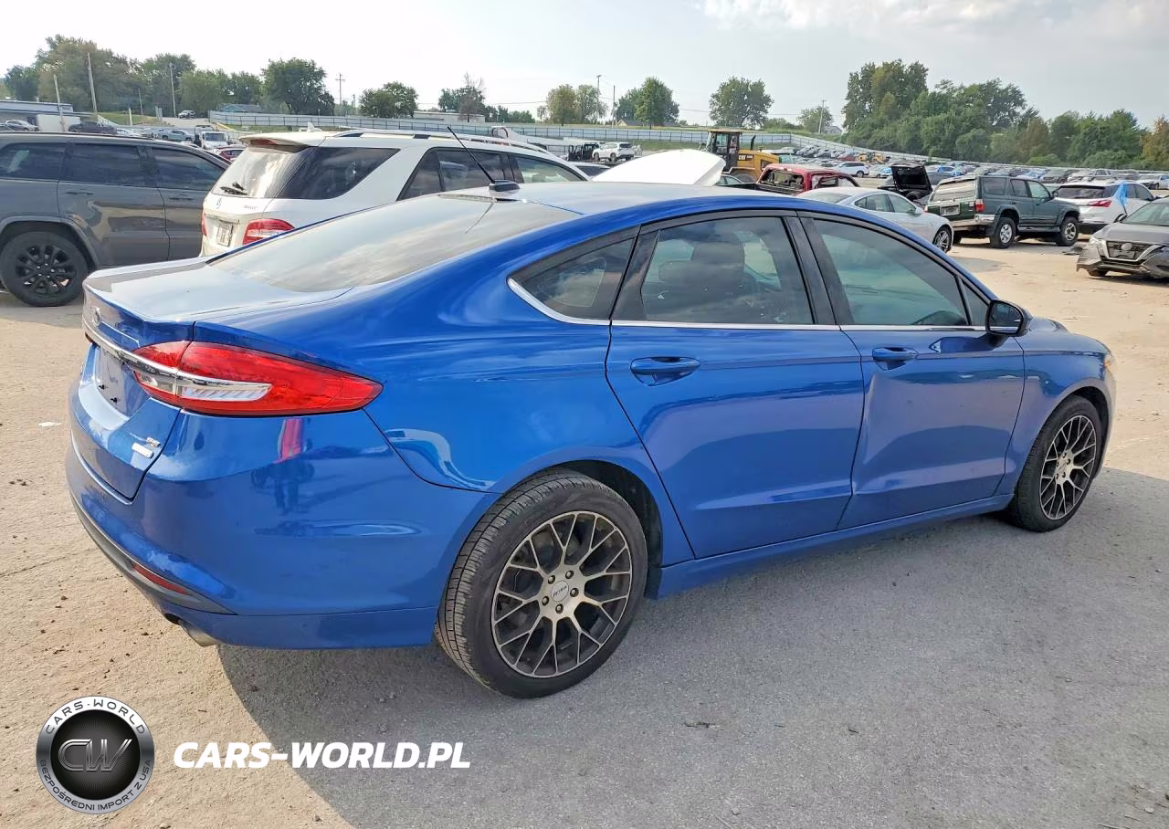 2017 Ford Fusion Se VIN:3FA6P0HD1HR342586 - 3