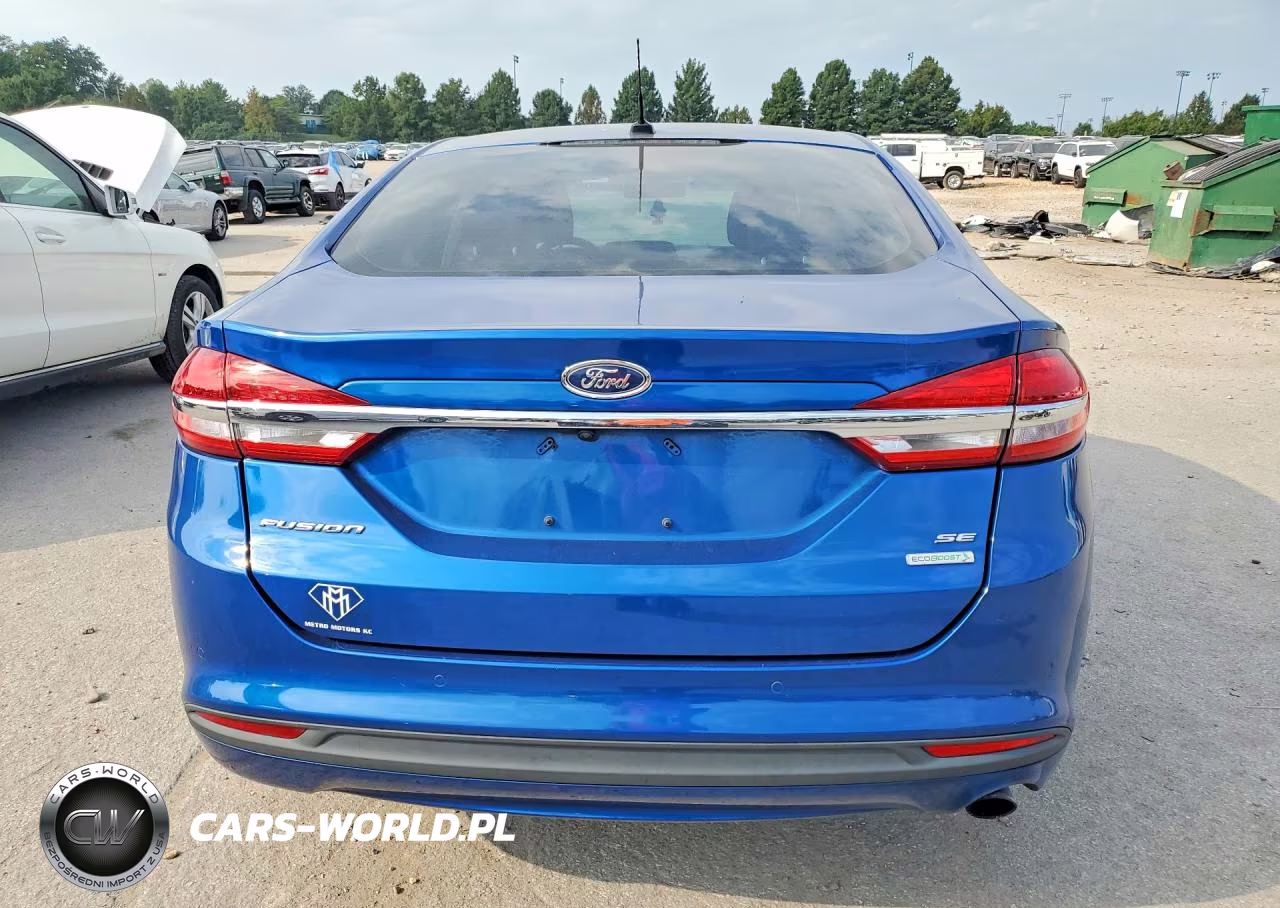 2017 Ford Fusion Se VIN:3FA6P0HD1HR342586 - 6