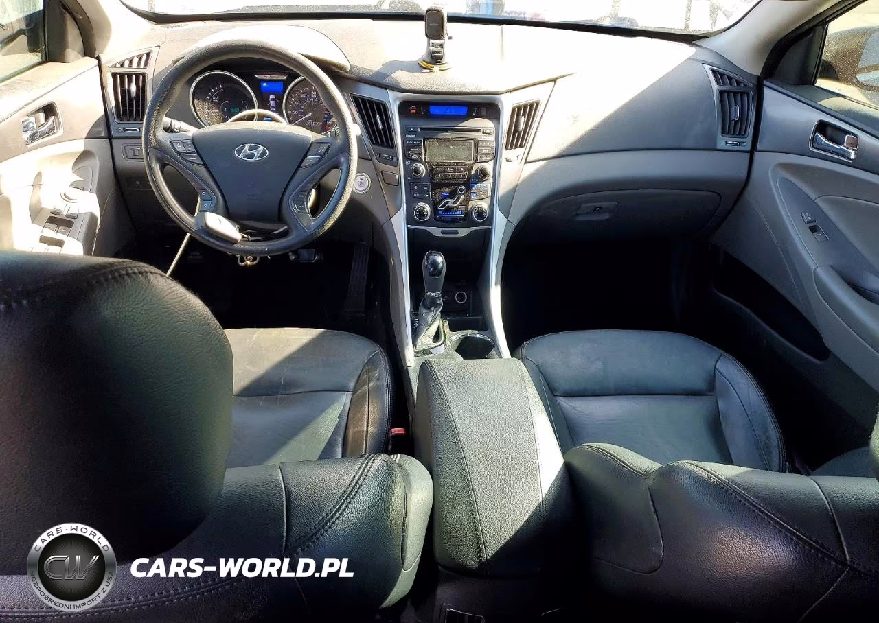 2013 Hyundai Sonata Hybrid VIN:KMHEC4A49DA051255 - 8