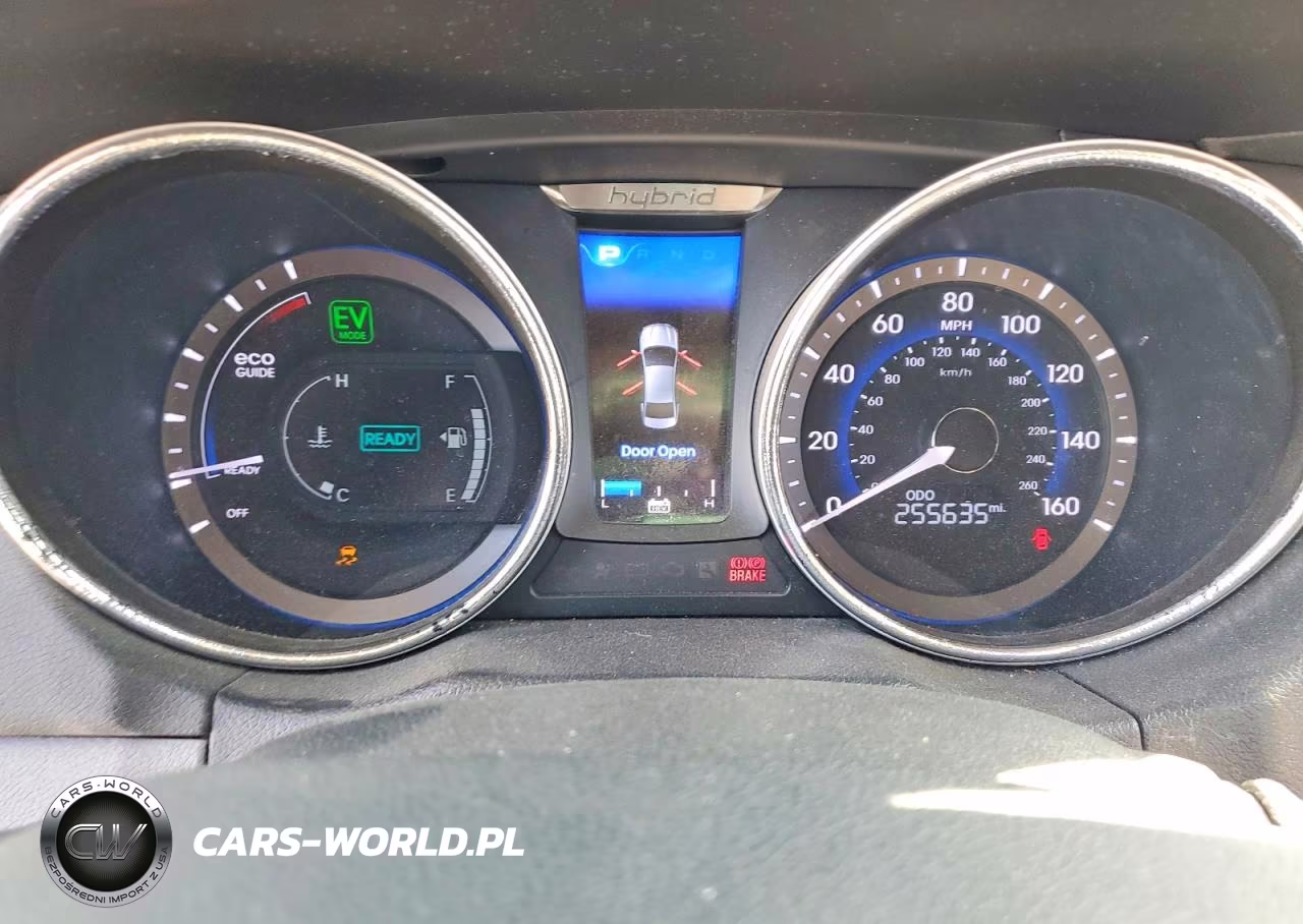 2013 Hyundai Sonata Hybrid VIN:KMHEC4A49DA051255 - 9