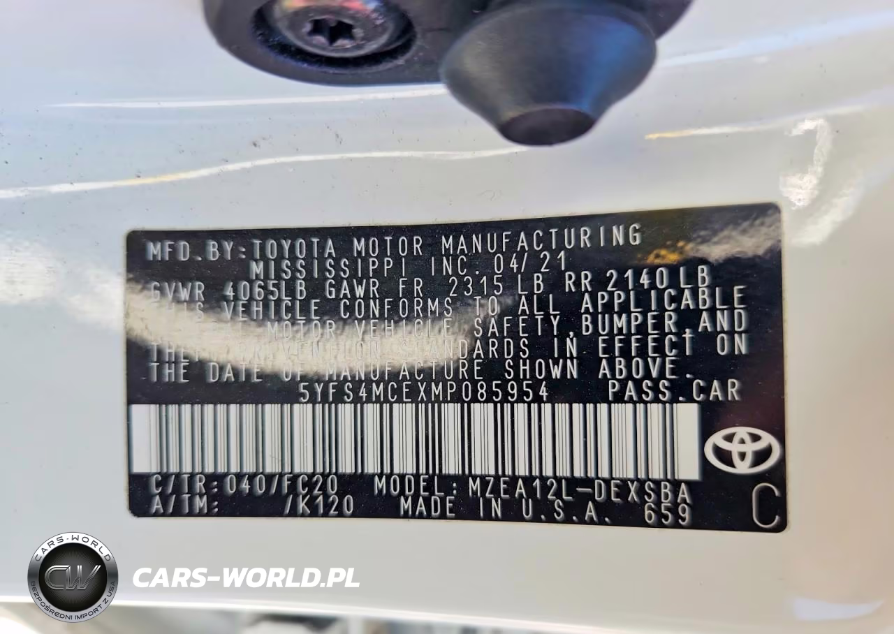 2021 Toyota Corolla Se VIN:5YFS4MCEXMP085954 - 13