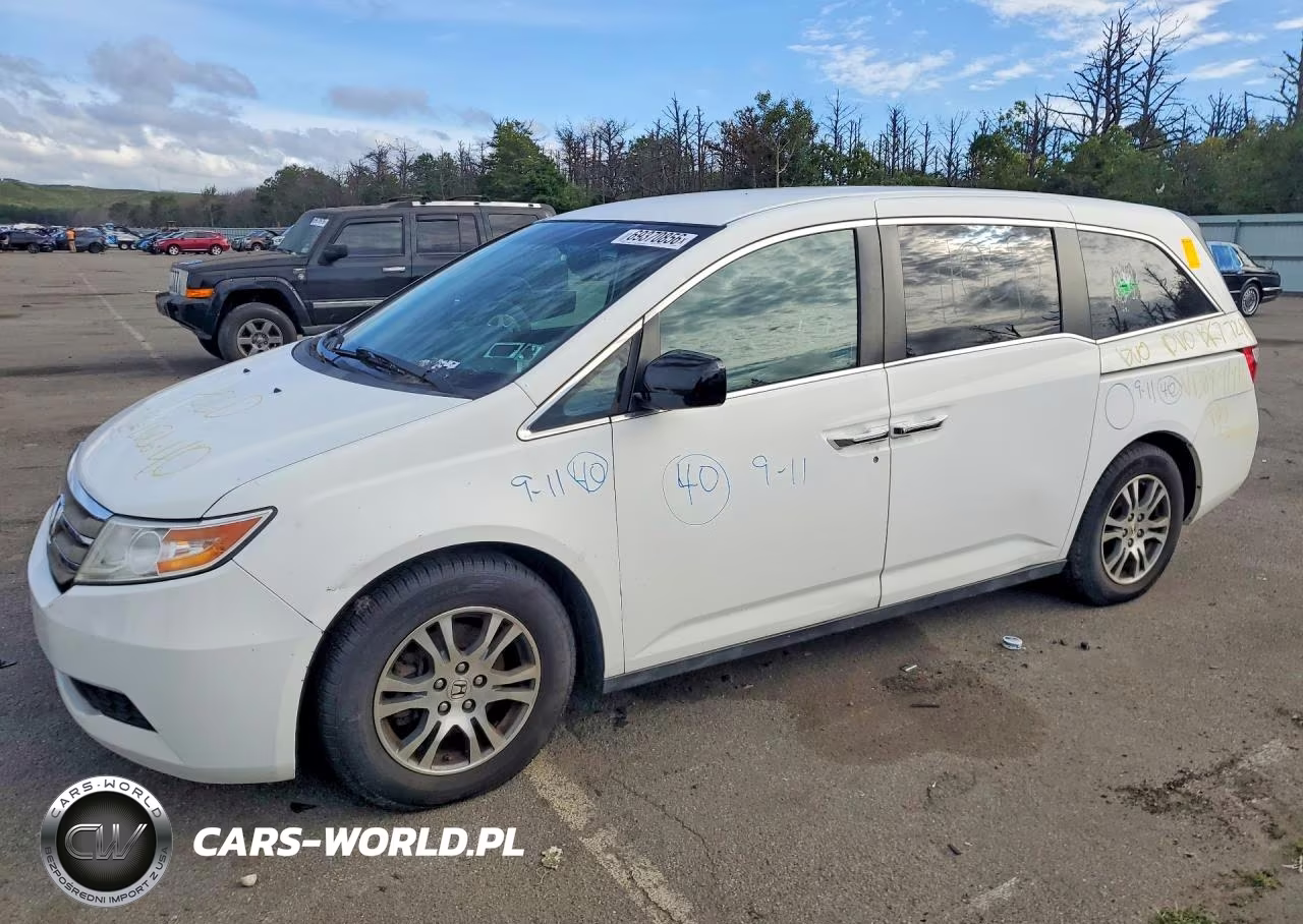 2012 Honda Odyssey Ex VIN:5FNRL5H46CB079019 - 1