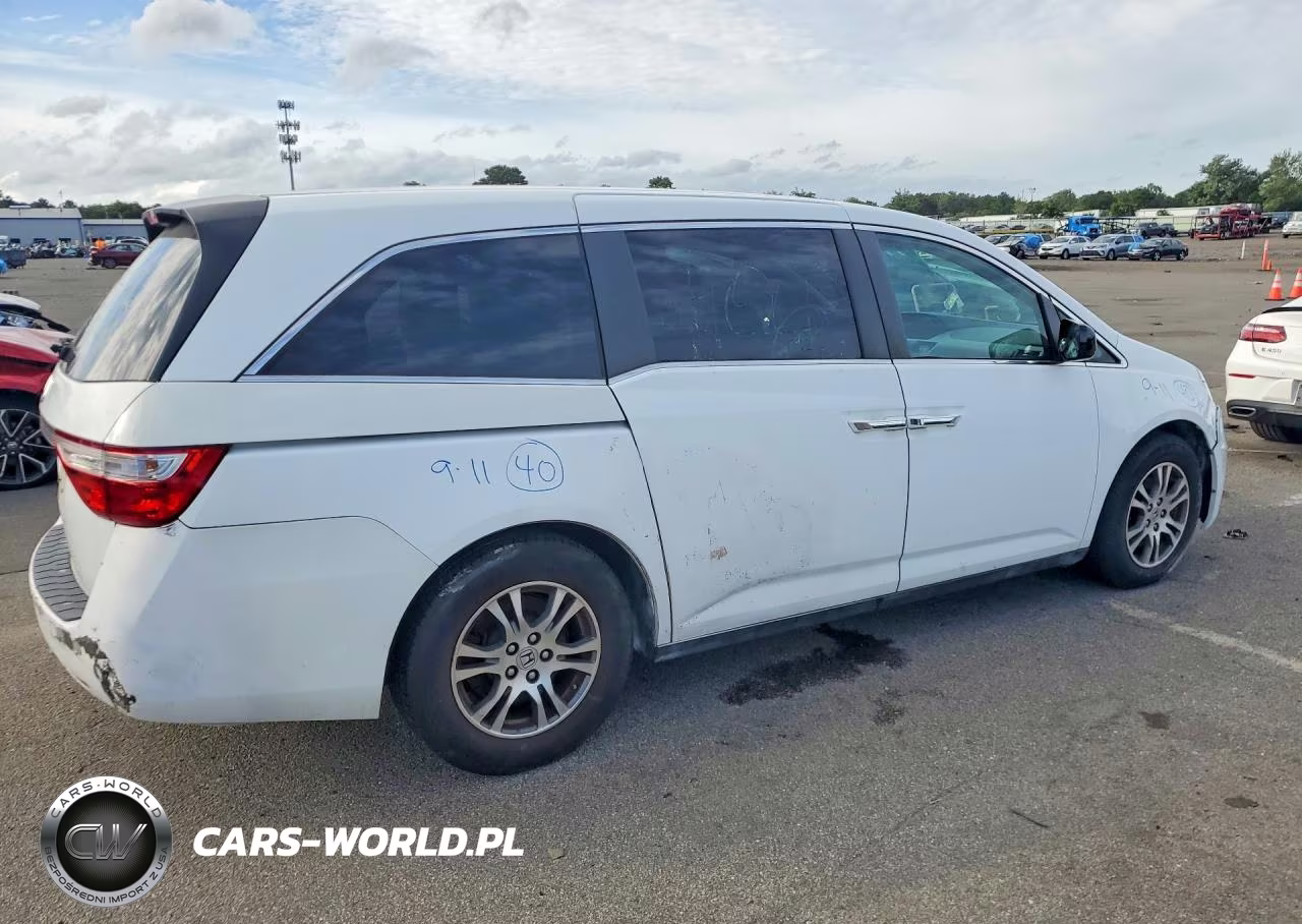2012 Honda Odyssey Ex VIN:5FNRL5H46CB079019 - 3