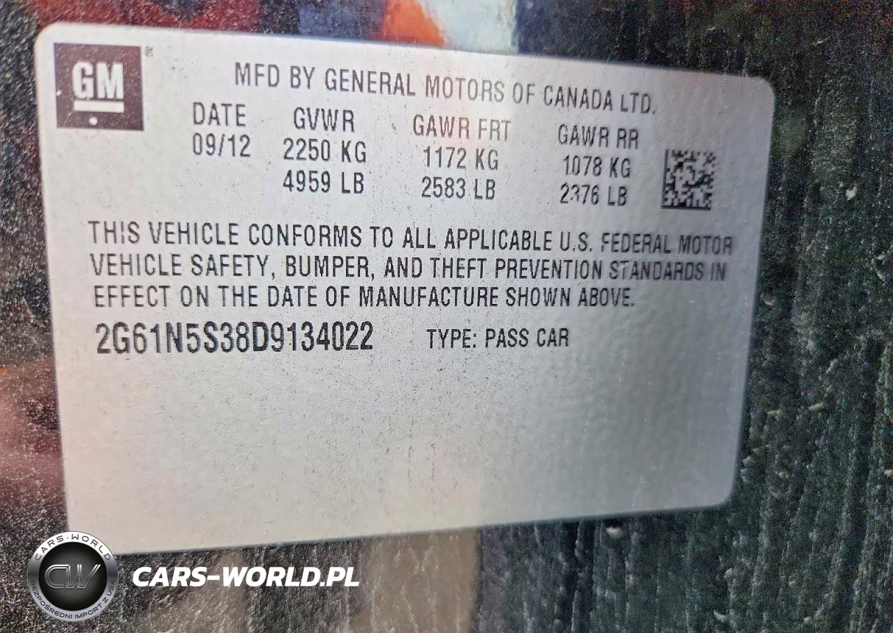 2013 Cadillac Xts VIN:2G61N5S38D9134022 - 13