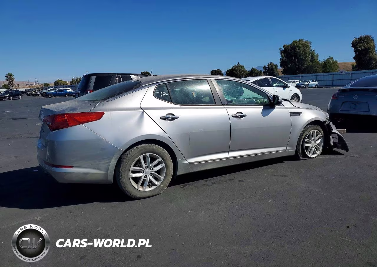 2013 Kia Optima Lx VIN:KNAGM4A78D5317942 - 3