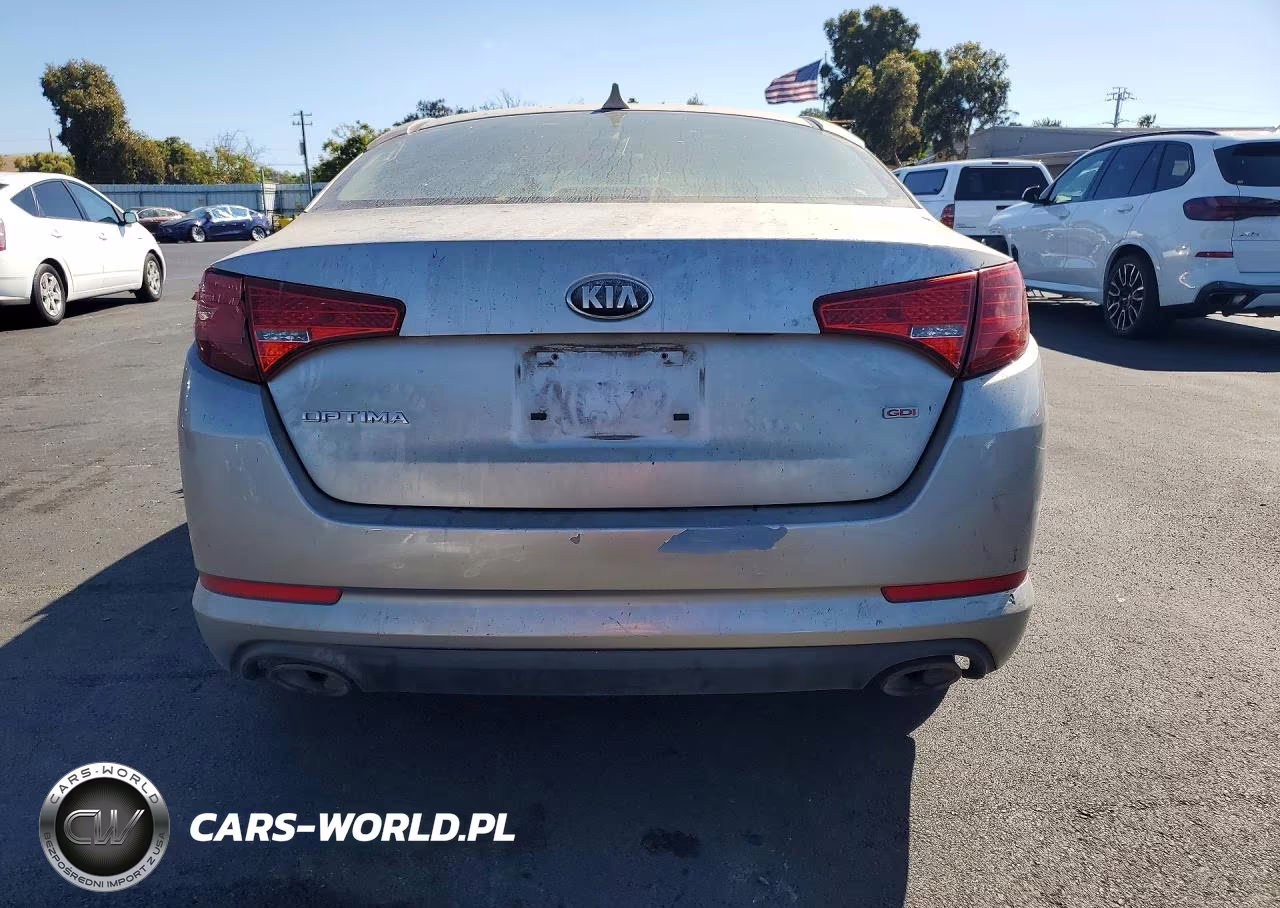 2013 Kia Optima Lx VIN:KNAGM4A78D5317942 - 6