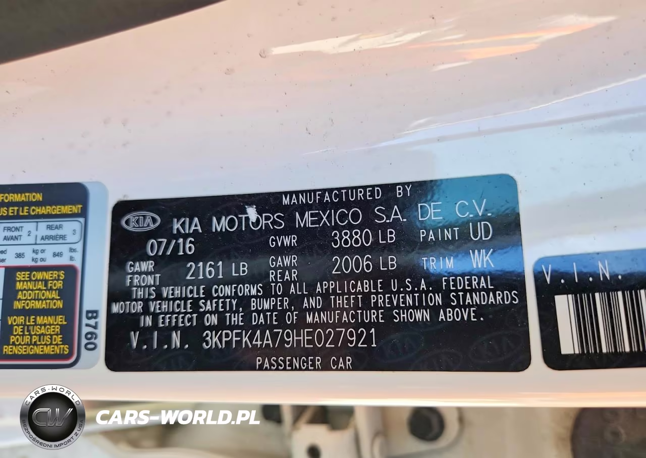 2017 Kia Forte Lx VIN:3KPFK4A79HE027921 - 12