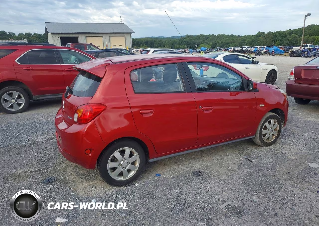 2014 Mitsubishi Mirage Es VIN:ML32A4HJ3EH025500 - 3