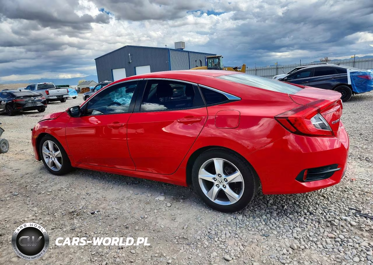 2017 Honda Civic Lx VIN:2HGFC2F5XHH538200 - 2