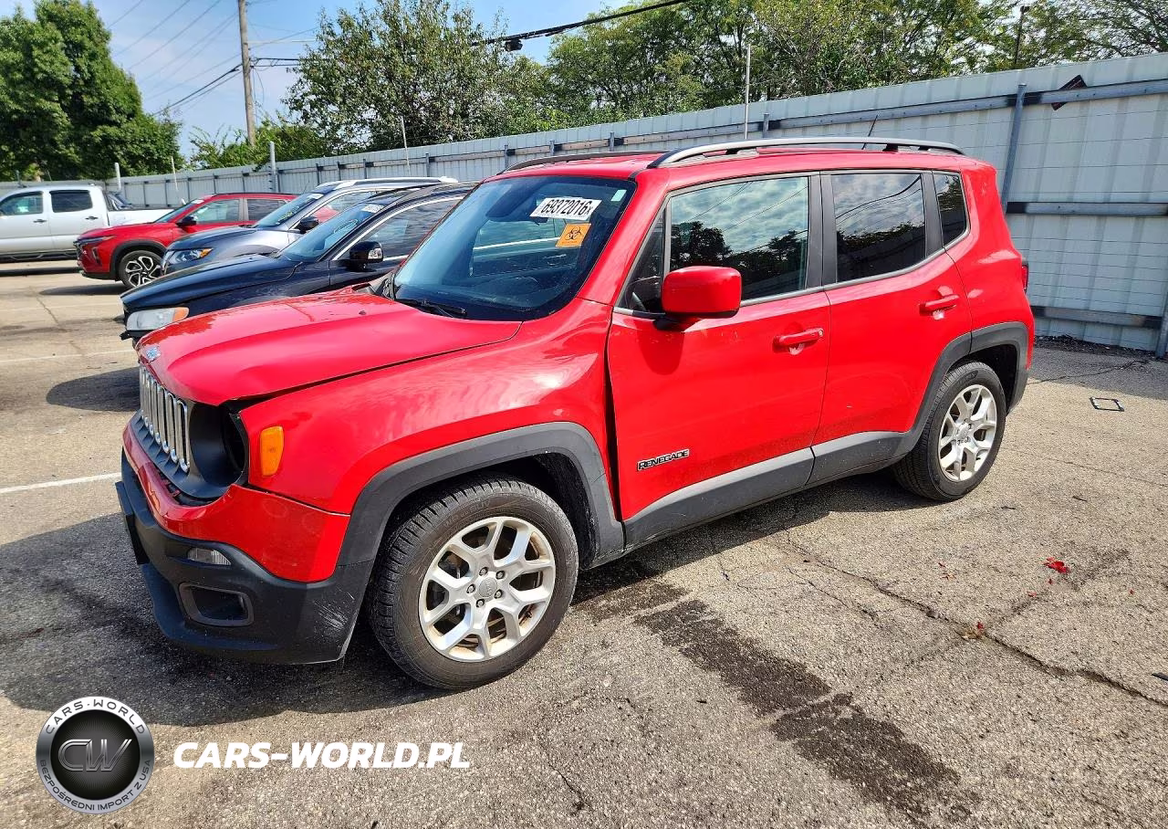 2016 Jeep Renegade Latitude VIN:ZACCJABT9GPD61559 - 1