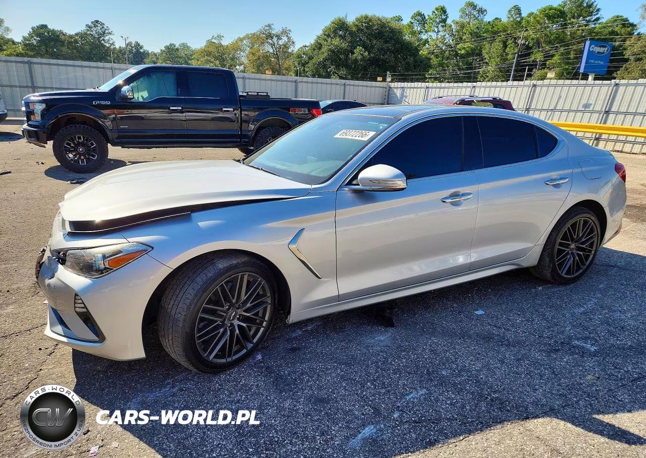 2019 Genesis G70 Elite VIN:KMTG34LA1KU015704 - 1