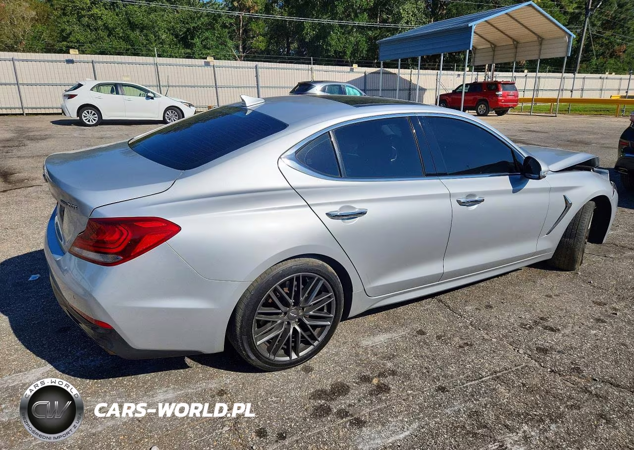 2019 Genesis G70 Elite VIN:KMTG34LA1KU015704 - 3