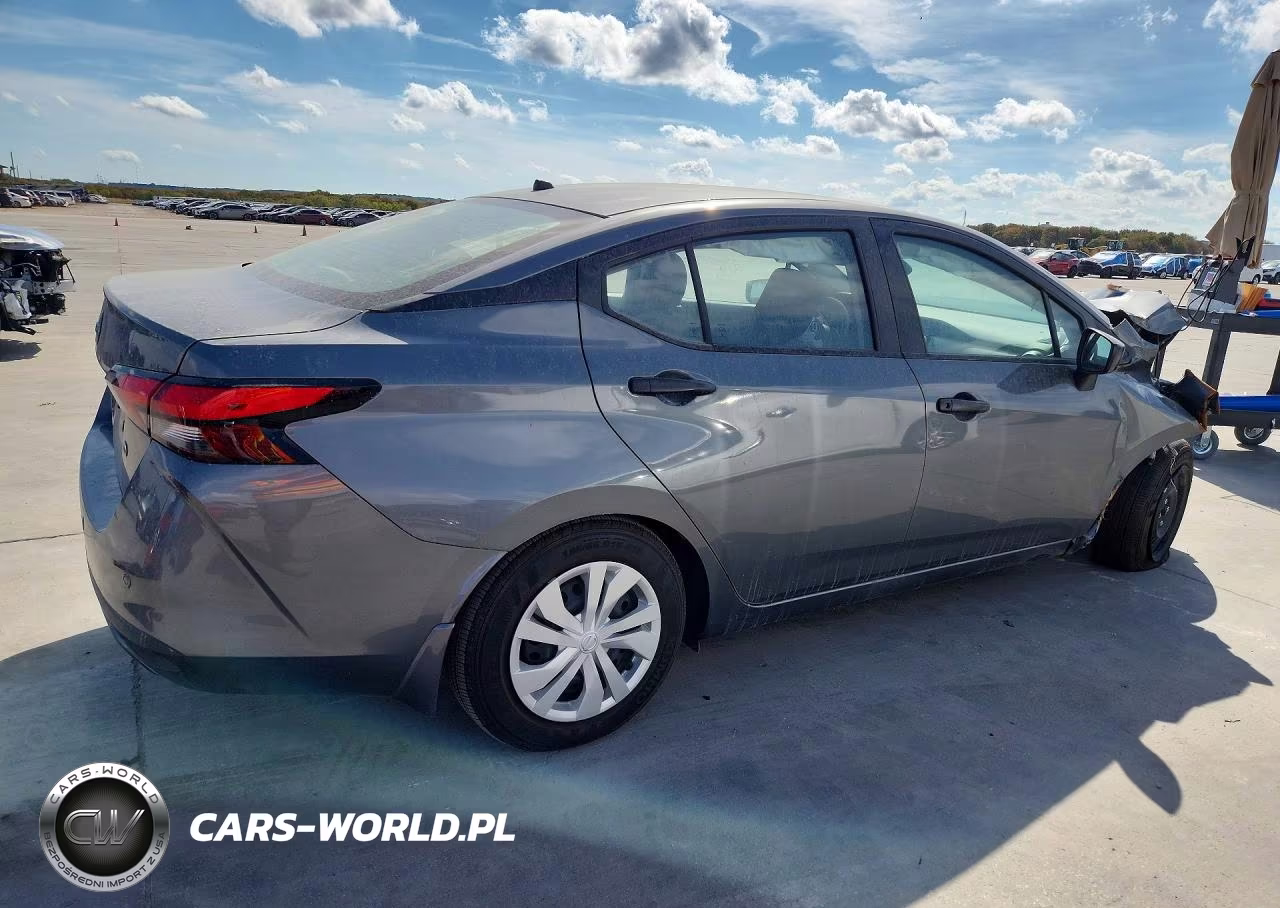 2025 Nissan Versa S VIN:3N1CN8DV0SL886090 - 3