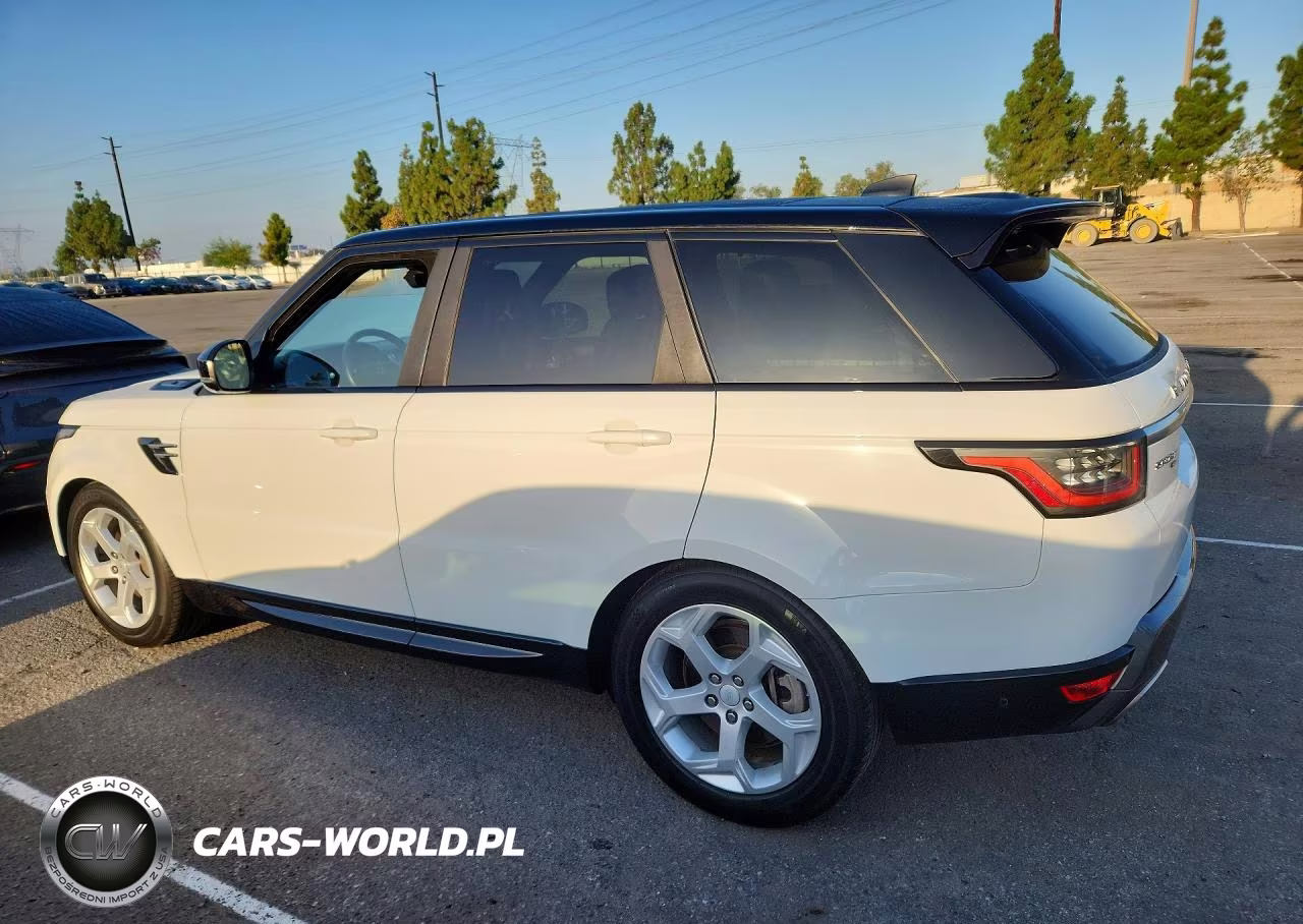 2020 Land Rover Range Rover Sport Hse VIN:SALWR2SU9LA725261 - 2