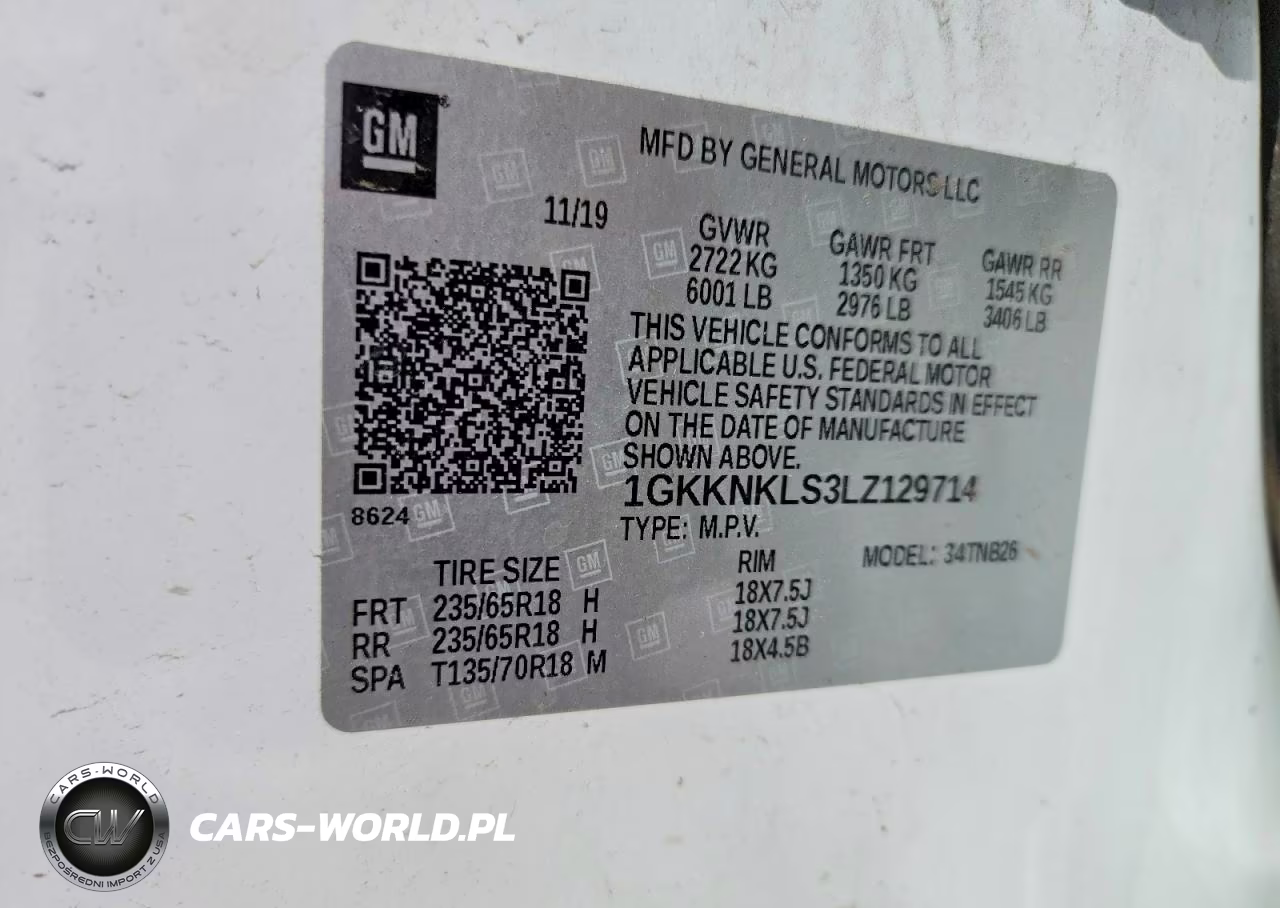 2020 GMC Acadia Sle VIN:1GKKNKLS3LZ129714 - 14