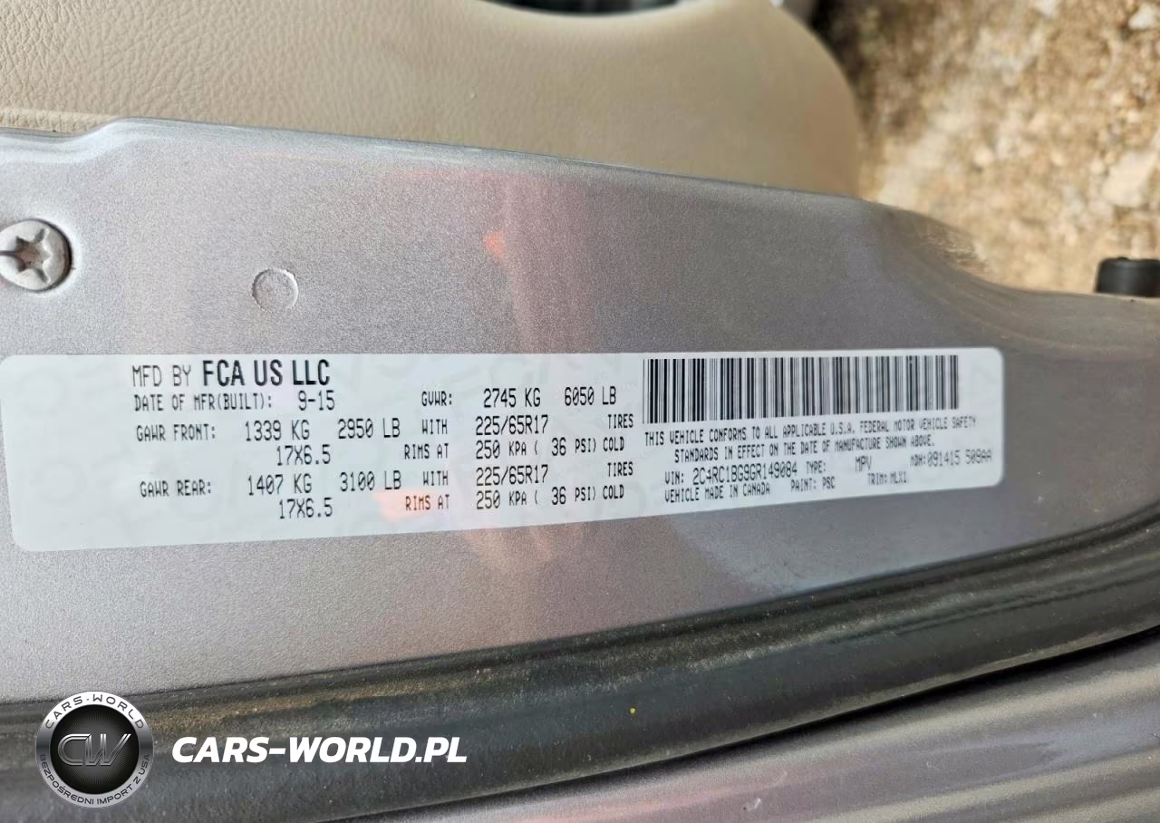 2016 Chrysler Town & Country Touring VIN:2C4RC1BG9GR149084 - 13
