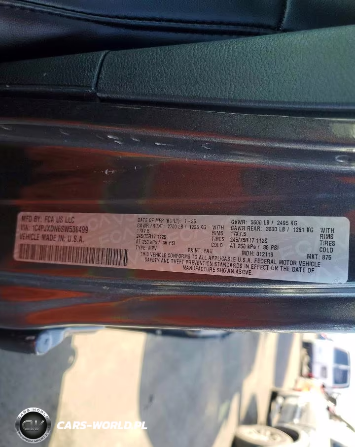 2025 Jeep Wrangler Sport VIN:1C4PJXDN6SW538499 - 13