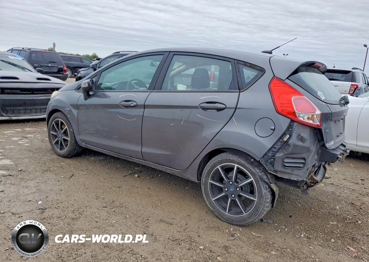 2019 Ford Fiesta Se VIN:3FADP4EJ5KM129444 - 2