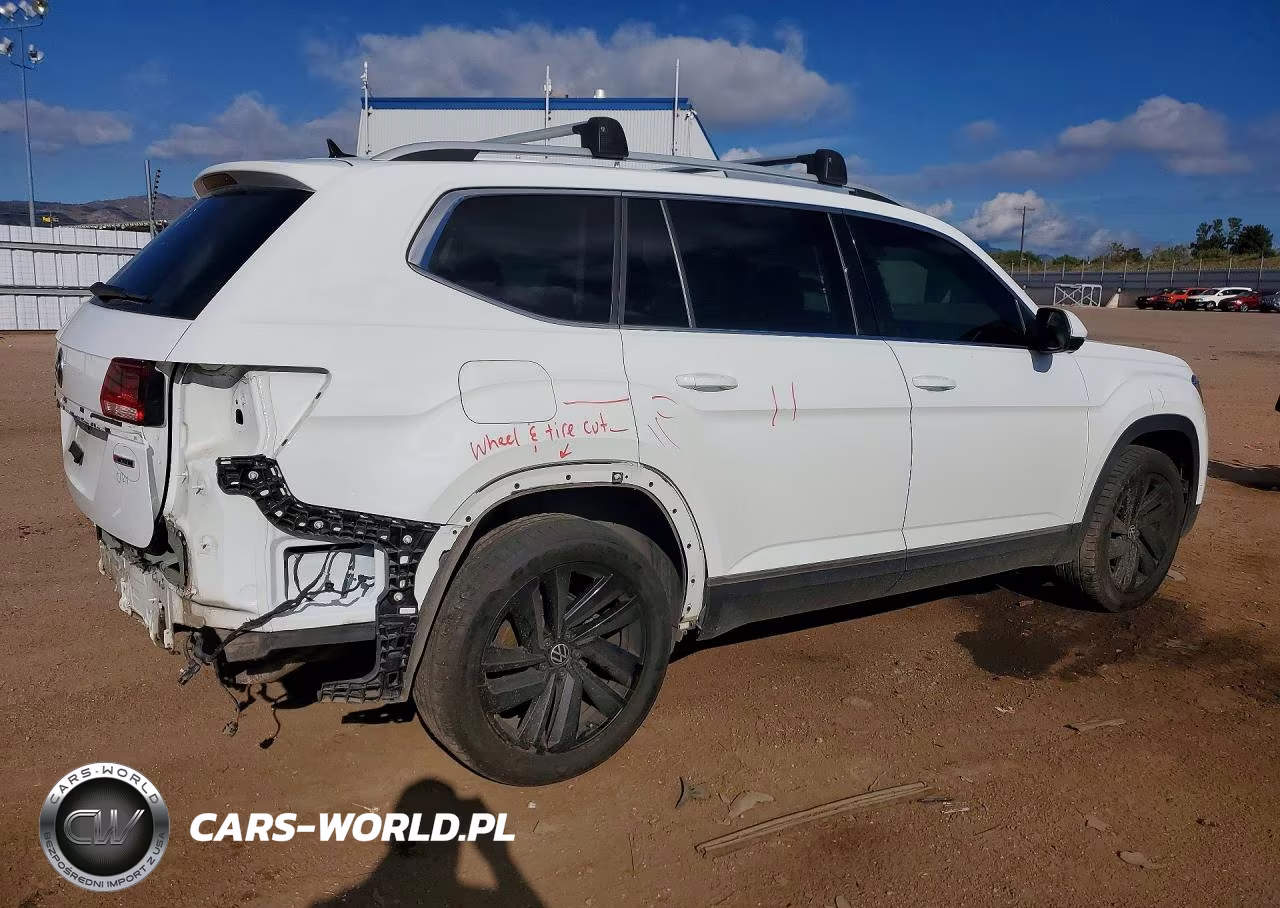 2021 Volkswagen Atlas Sel Premium VIN:1V2TR2CA0MC514680 - 3