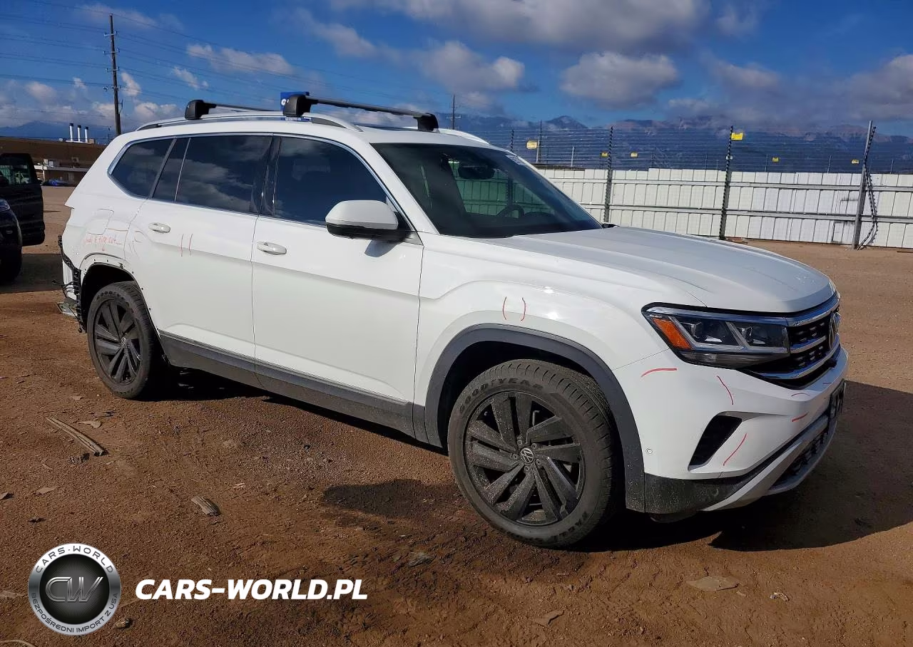 2021 Volkswagen Atlas Sel Premium VIN:1V2TR2CA0MC514680 - 4