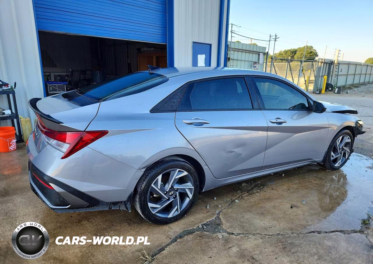 2025 Hyundai Elantra Sel Sport VIN:KMHLM4DG4SU069944 - 3