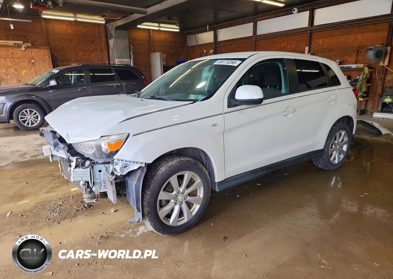 2015 Mitsubishi Outlander Sport Es VIN:4A4AR3AUXFE053578 - 1