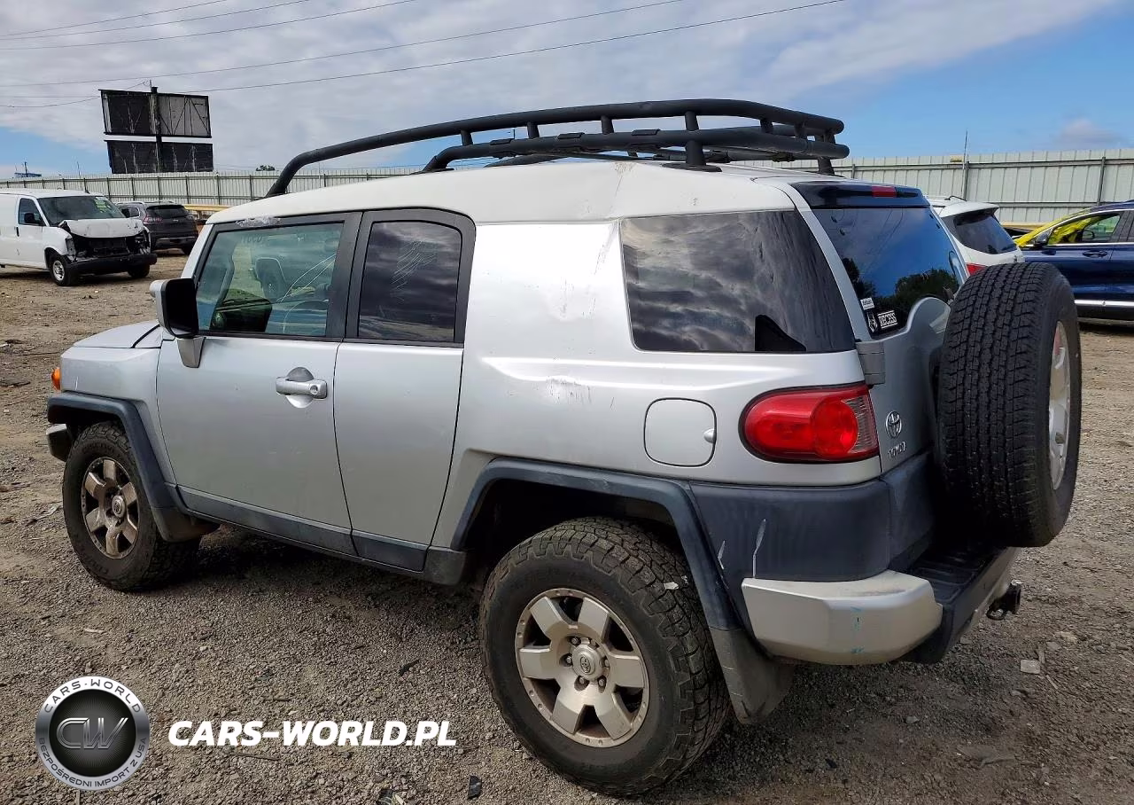 2007 Toyota Fj Cruiser Base VIN:JTEBU11F970036104 - 2
