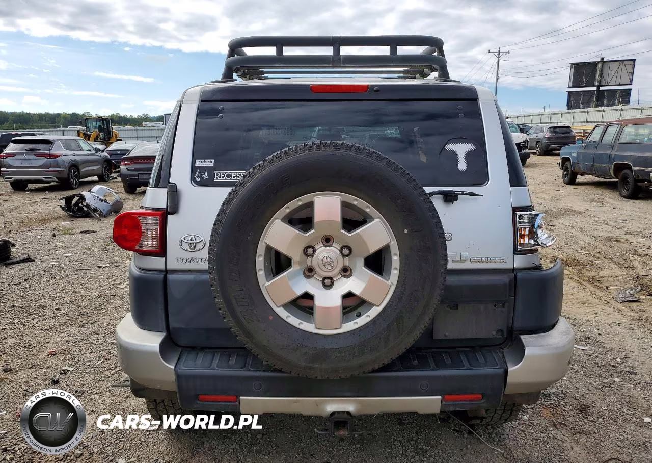 2007 Toyota Fj Cruiser Base VIN:JTEBU11F970036104 - 6