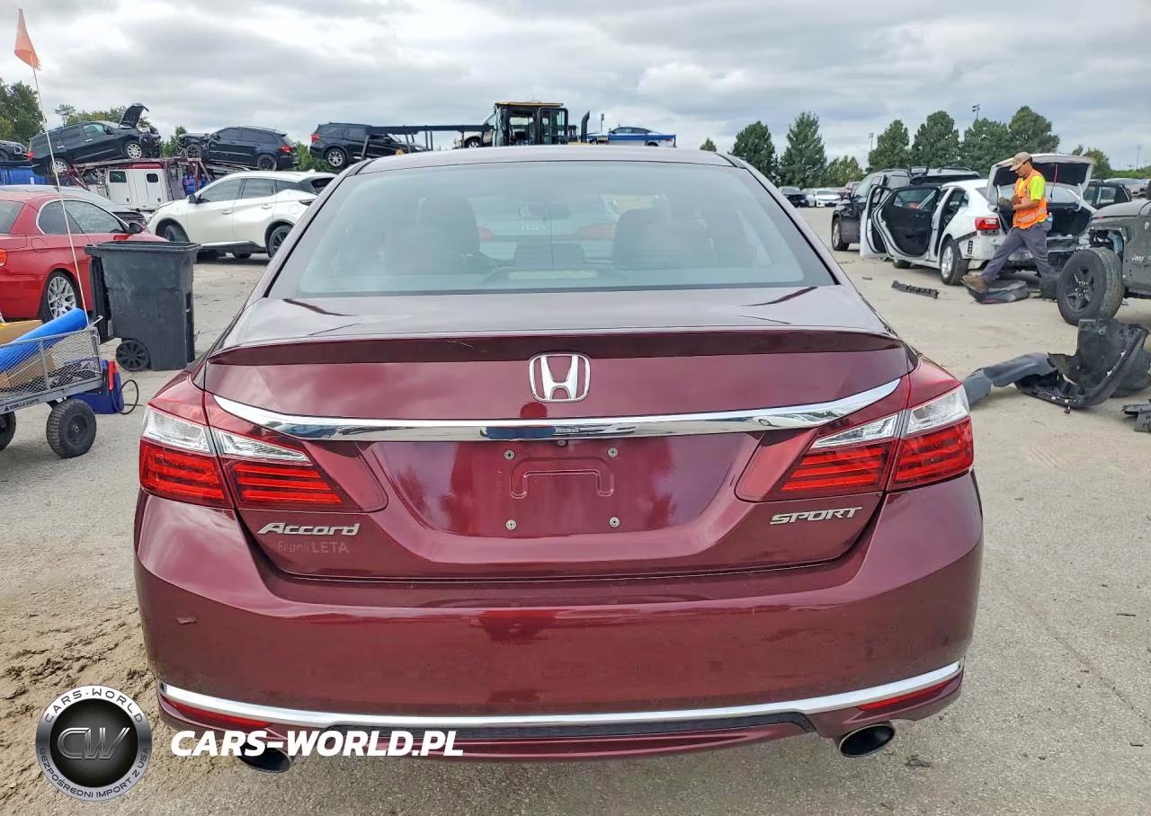 2016 Honda Accord Sport VIN:1HGCR2F56GA053034 - 6