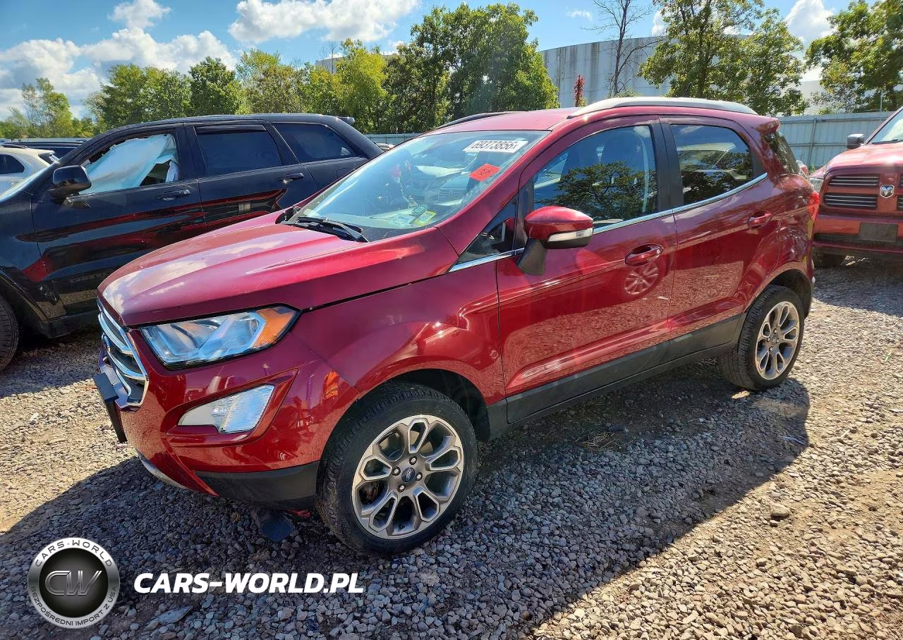 2021 Ford Ecosport Titanium VIN:MAJ6S3KL4MC406502 - 1