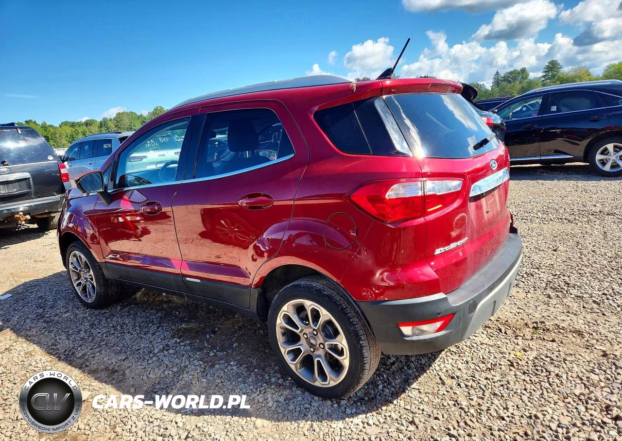 2021 Ford Ecosport Titanium VIN:MAJ6S3KL4MC406502 - 2