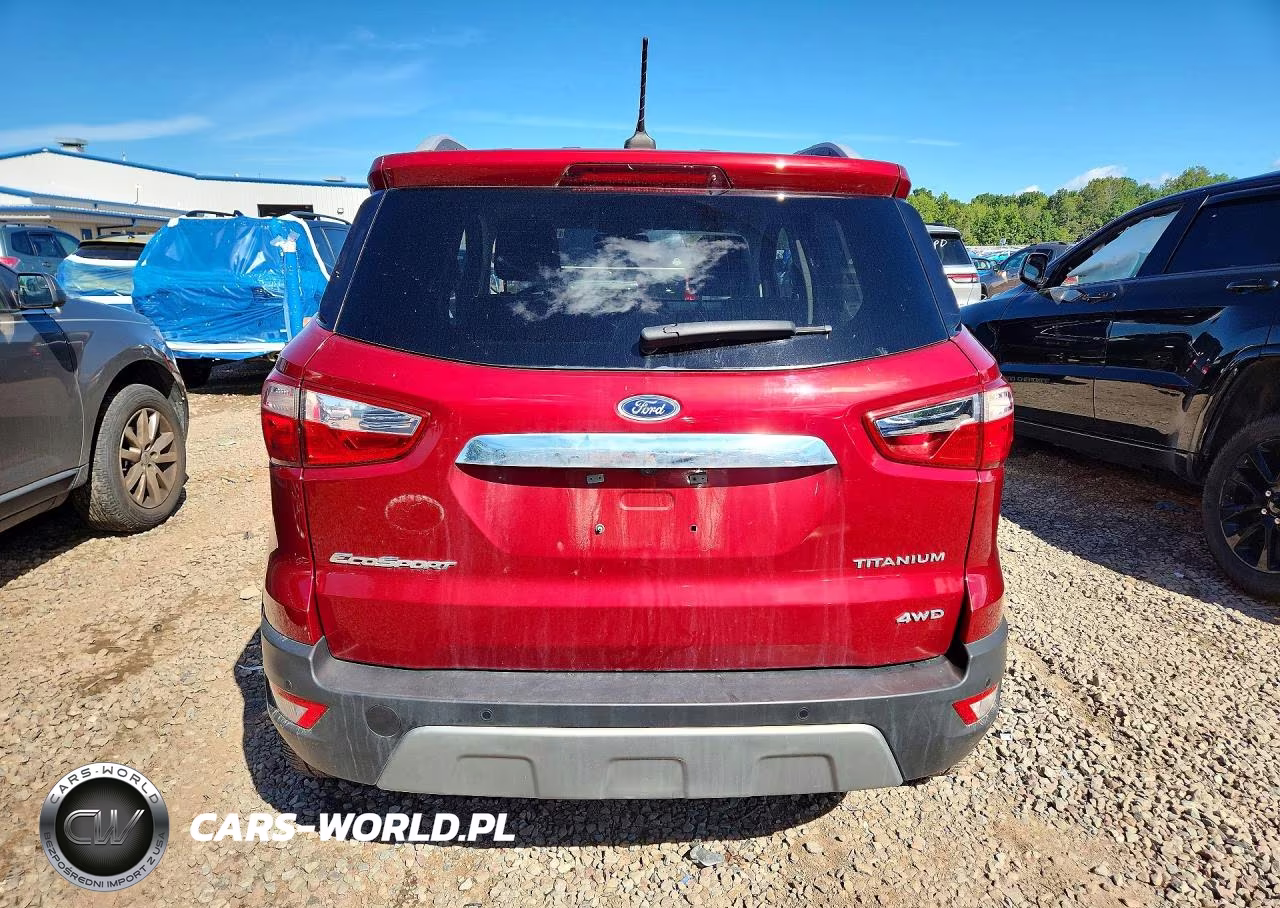 2021 Ford Ecosport Titanium VIN:MAJ6S3KL4MC406502 - 6