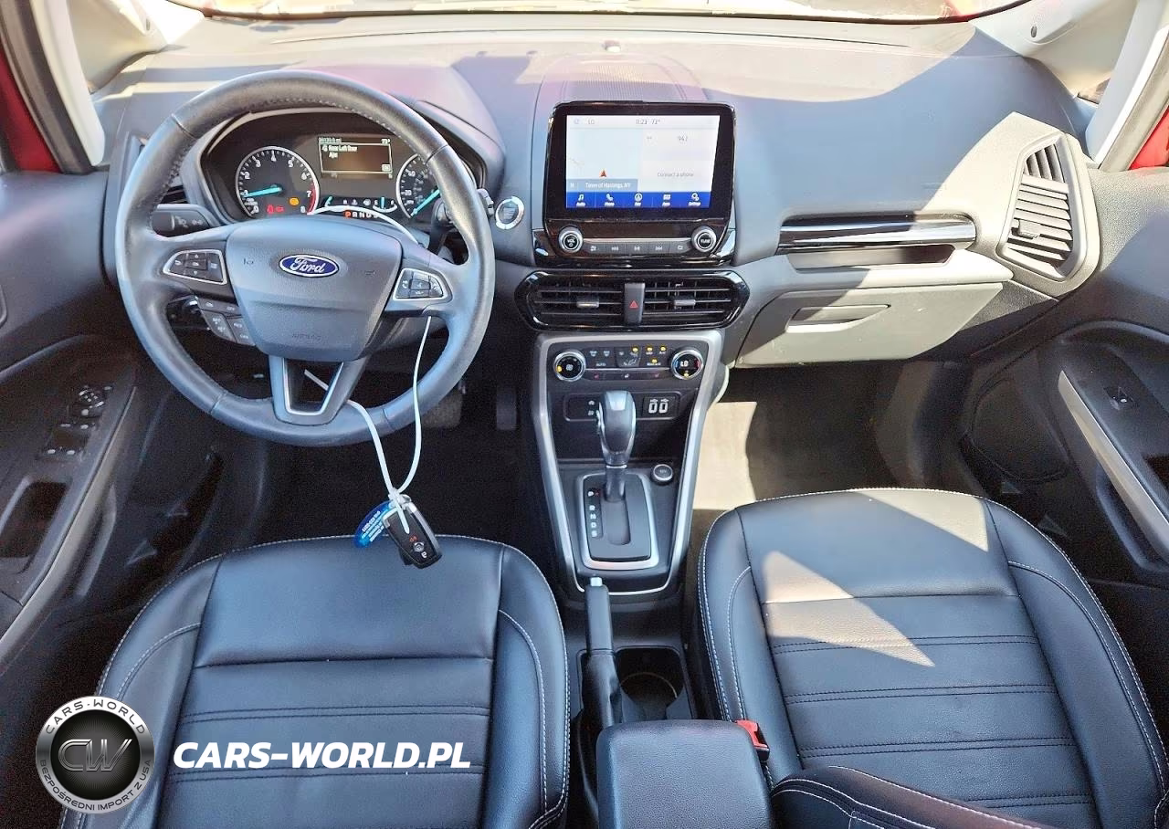 2021 Ford Ecosport Titanium VIN:MAJ6S3KL4MC406502 - 8