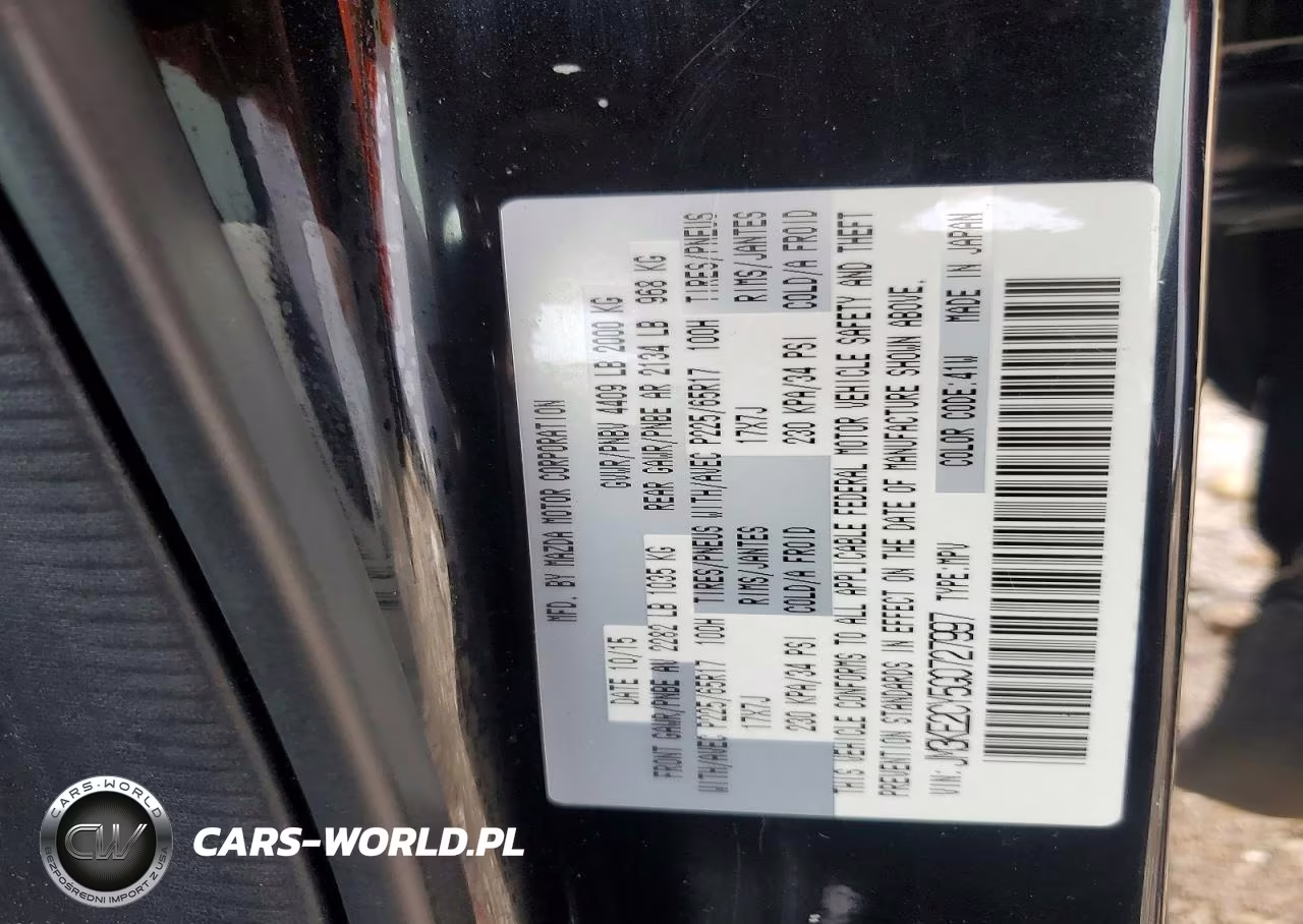 2016 Mazda Cx-5 Touring VIN:JM3KE2CY5G0727997 - 13