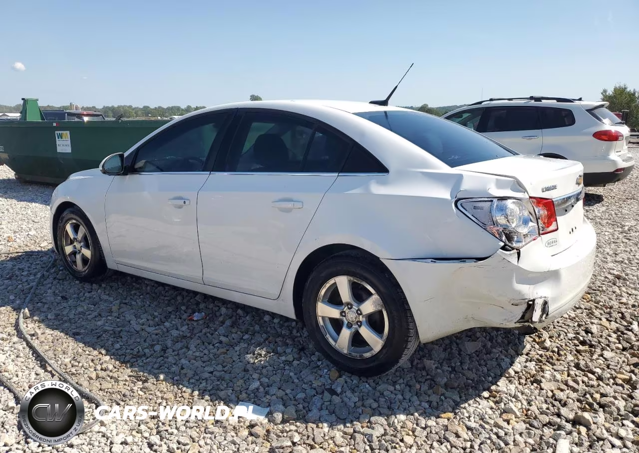 2013 Chevrolet Cruze Lt VIN:1G1PC5SB2D7191220 - 2