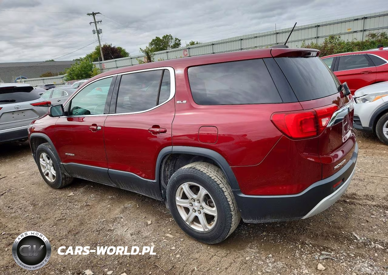 2018 GMC Acadia Sle VIN:1GKKNKLAXJZ225232 - 2