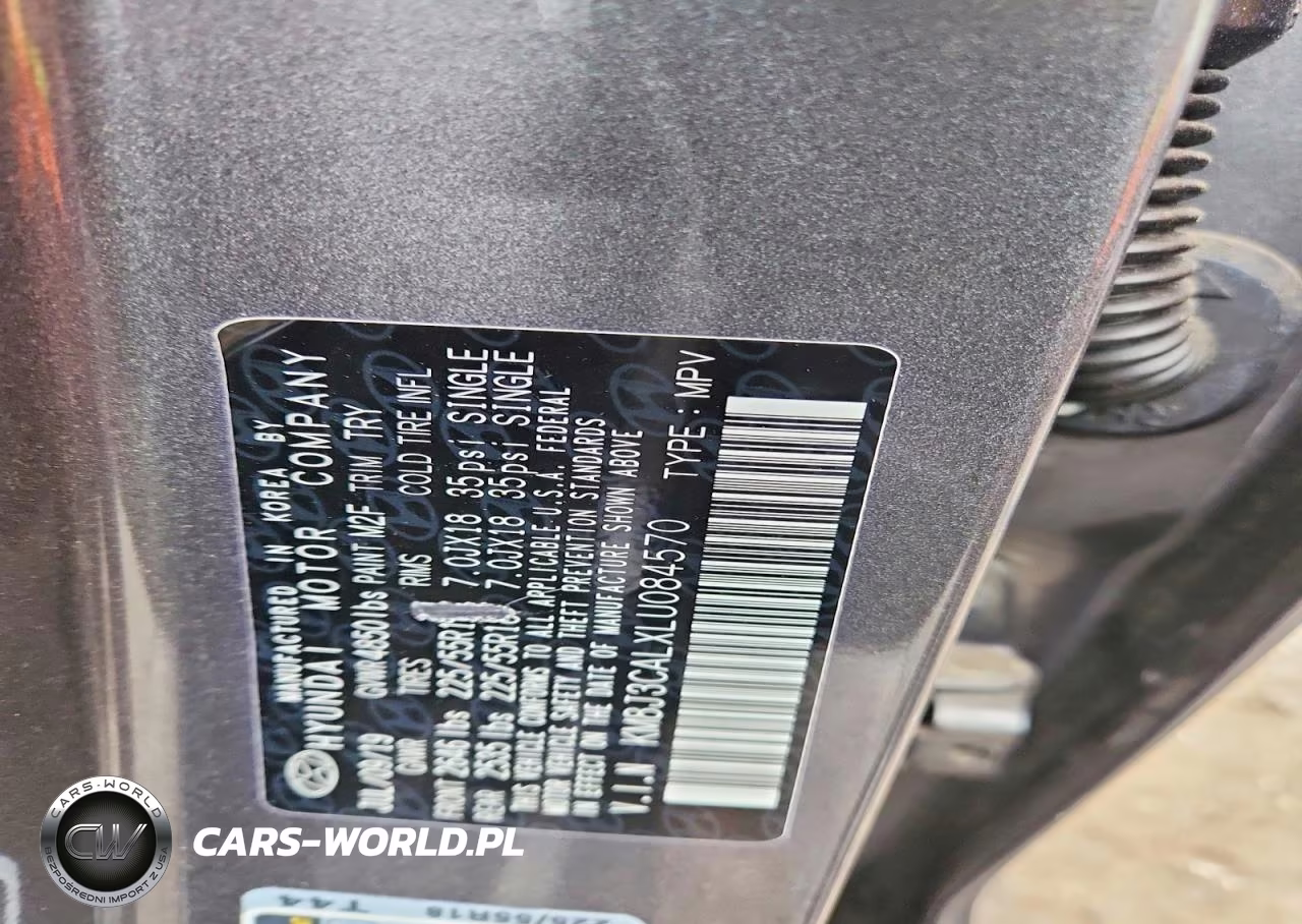 2020 Hyundai Tucson Ultimate VIN:KM8J3CALXLU084570 - 13