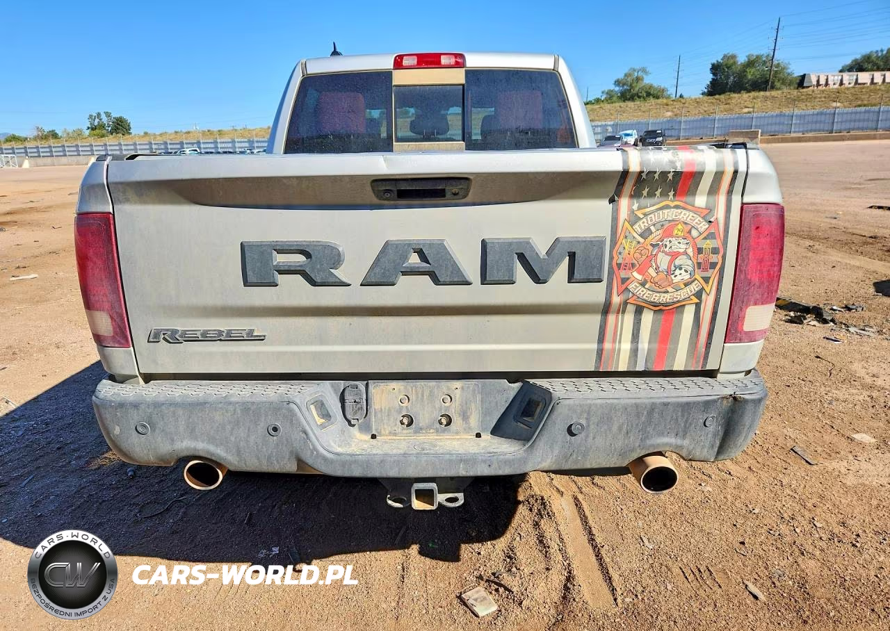 2017 Ram 1500 Rebel VIN:1C6RR7YT8HS509815 - 6