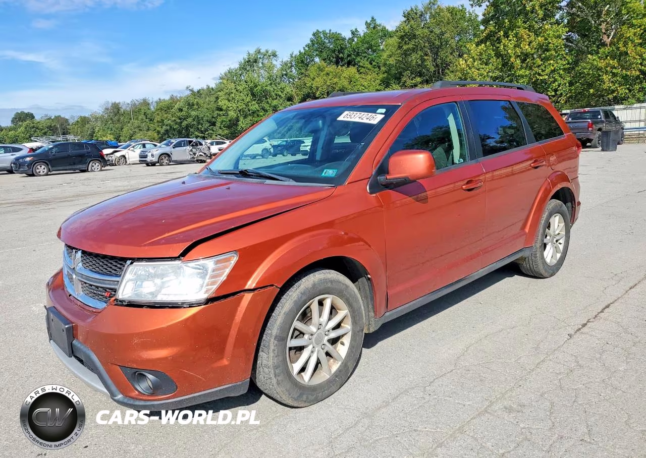 2014 Dodge Journey Sxt VIN:3C4PDDBG2ET101510 - 1