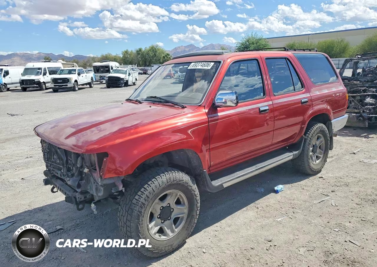 1992 Toyota 4Runner Sr5 V6 VIN:JT3VN29V5N0012156 - 1