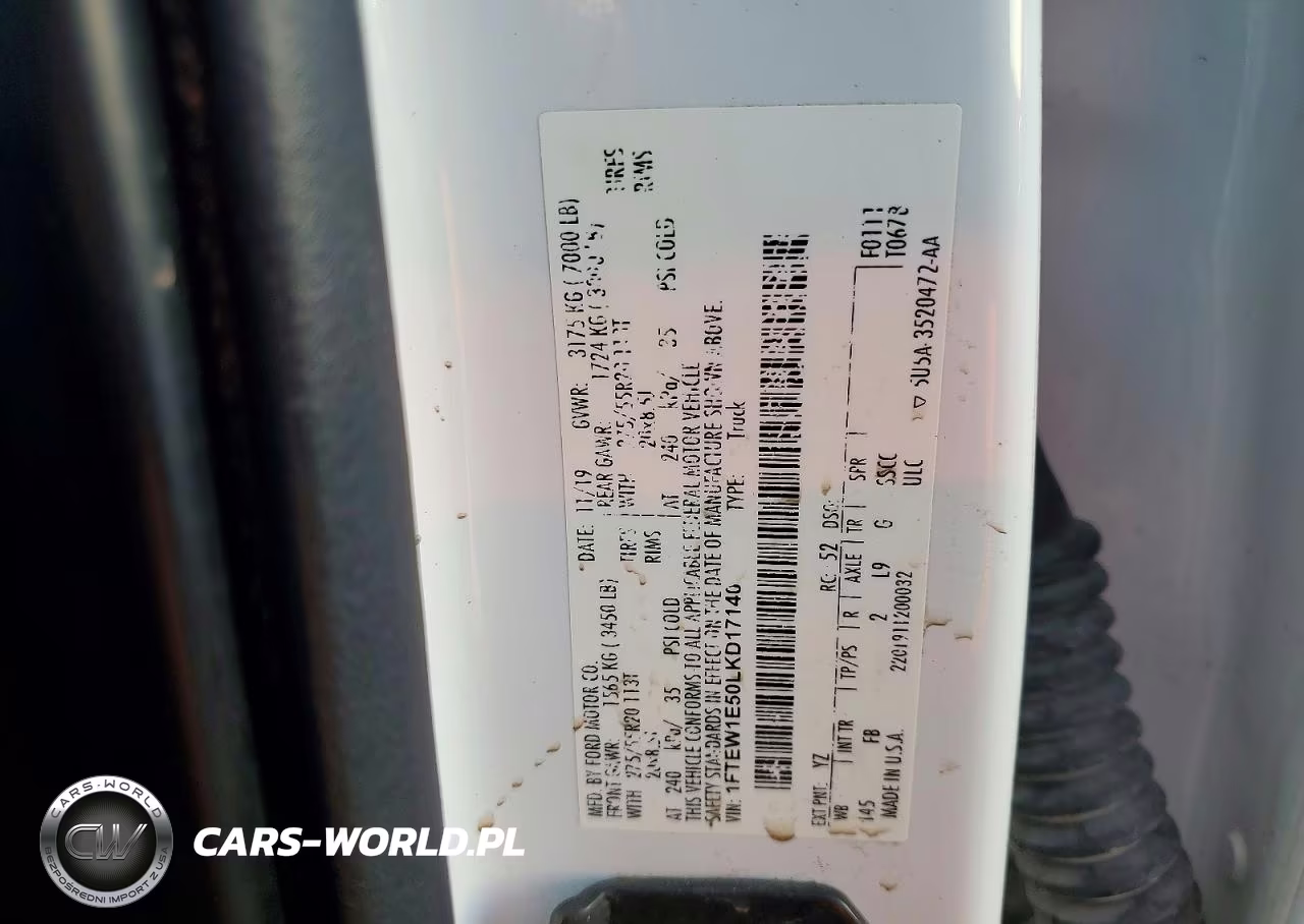 2020 Ford F150 Supercrew VIN:1FTEW1E50LKD17140 - 12